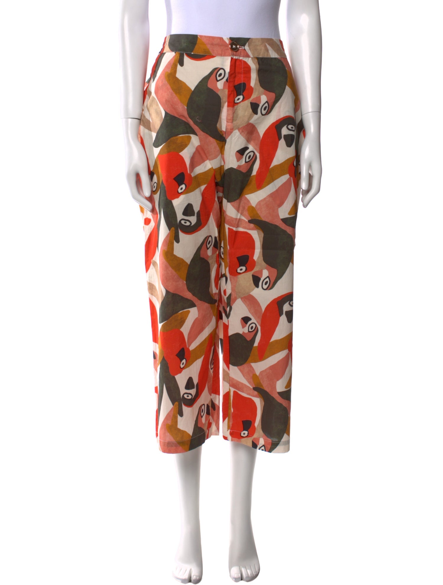Buru Printed Wide Leg Pants