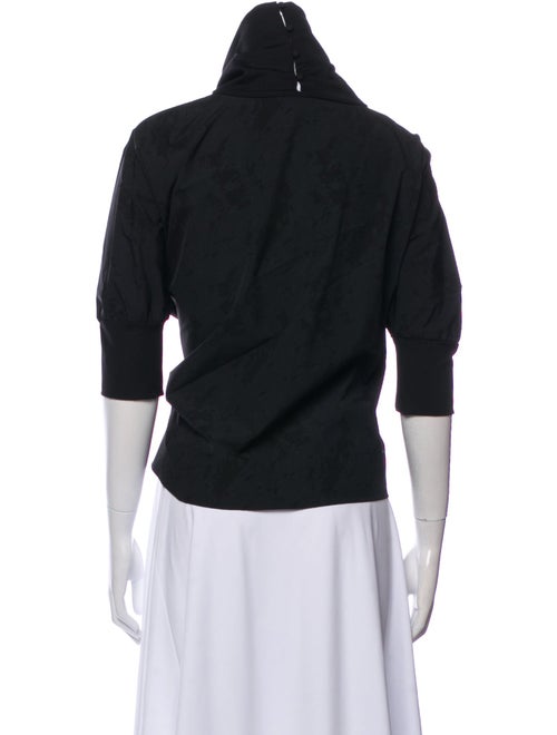 Buru Turtleneck Three-Quarter Sleeve Top