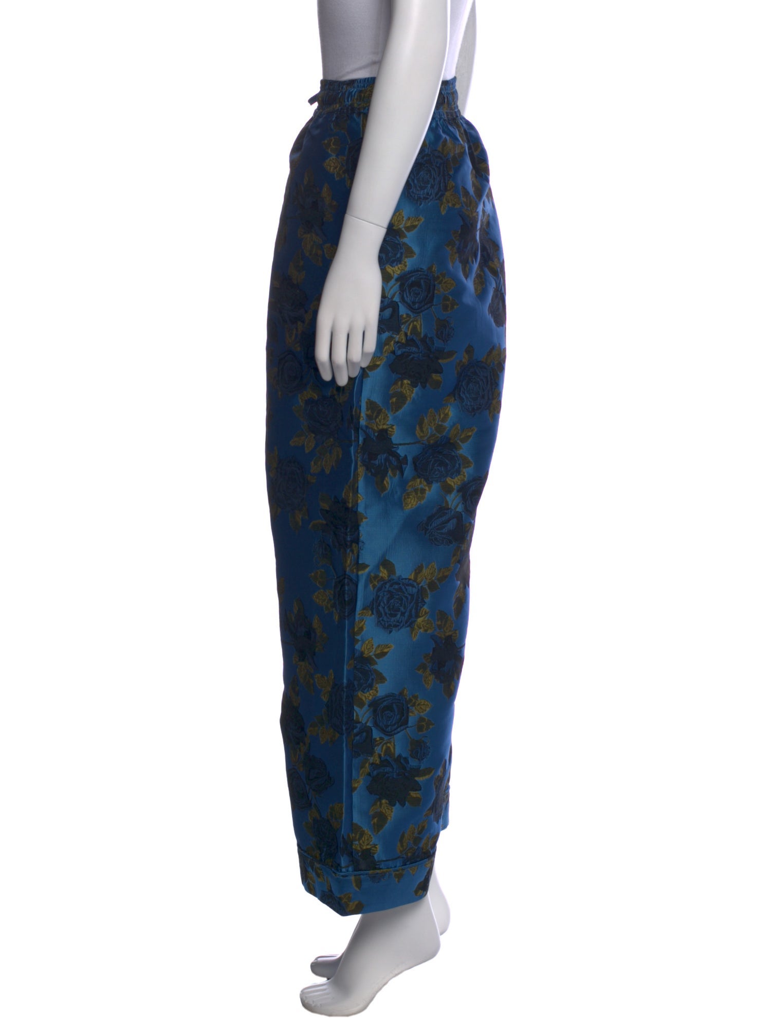 Buru Silk Wide Leg Pants
