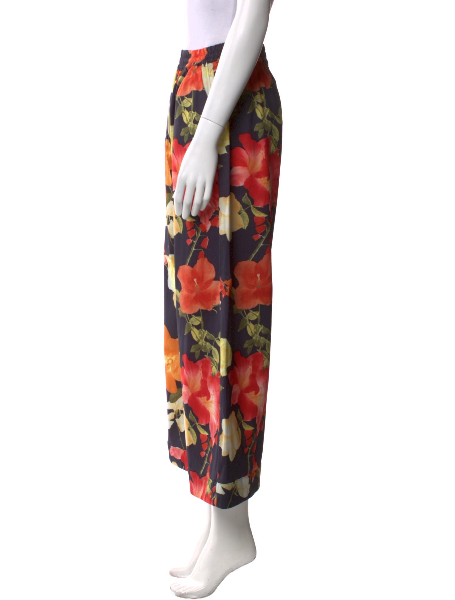 Buru Printed Wide Leg Pants