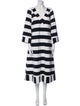 Buru Striped Midi Length Dress