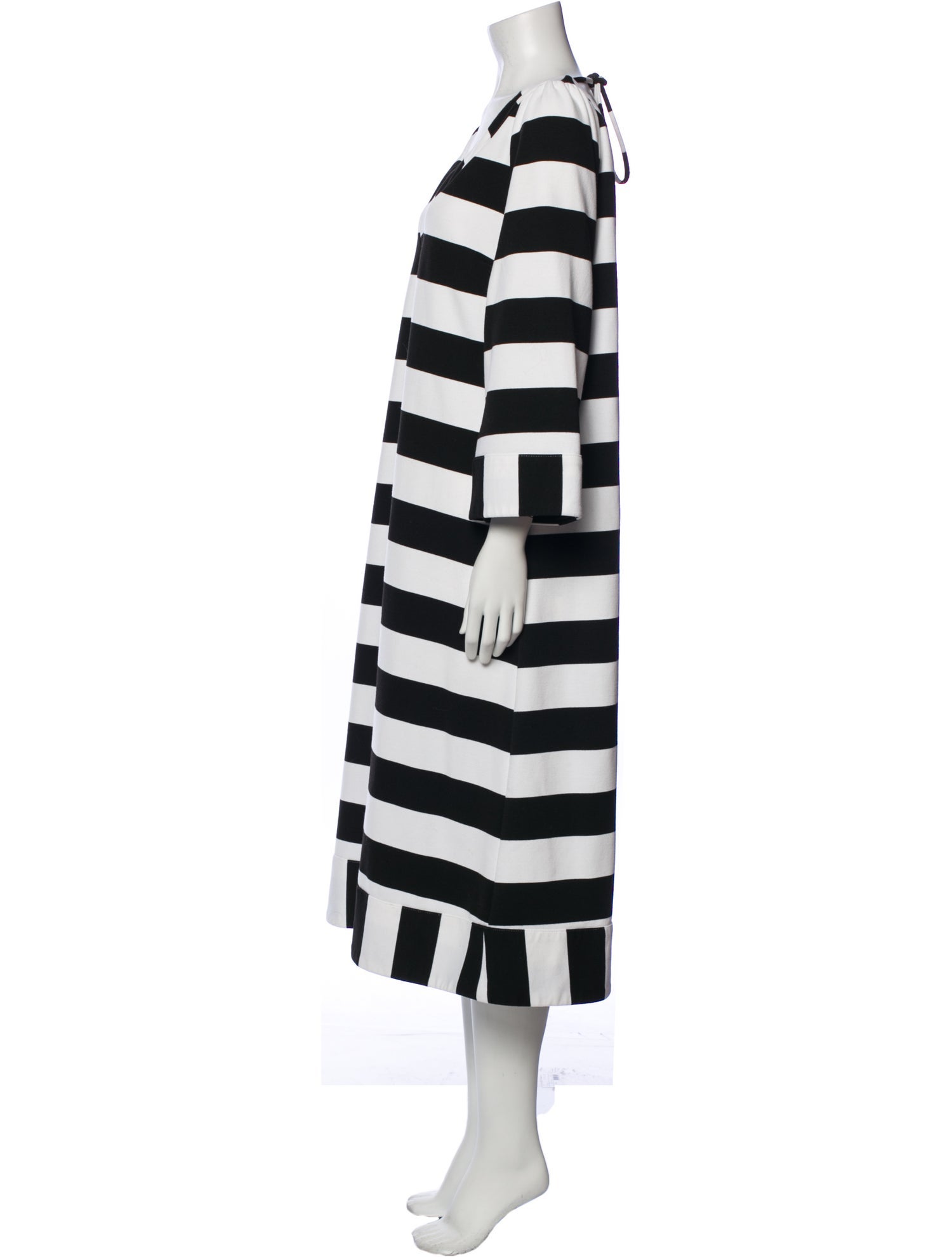 Buru Striped Midi Length Dress