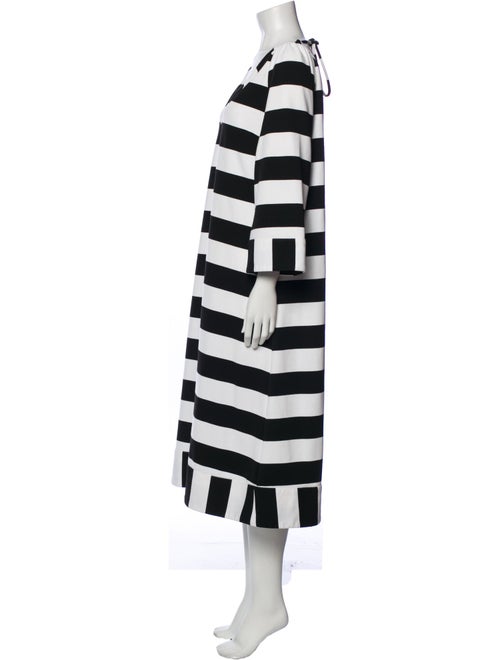 Buru Striped Midi Length Dress