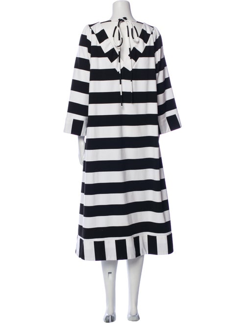 Buru Striped Midi Length Dress