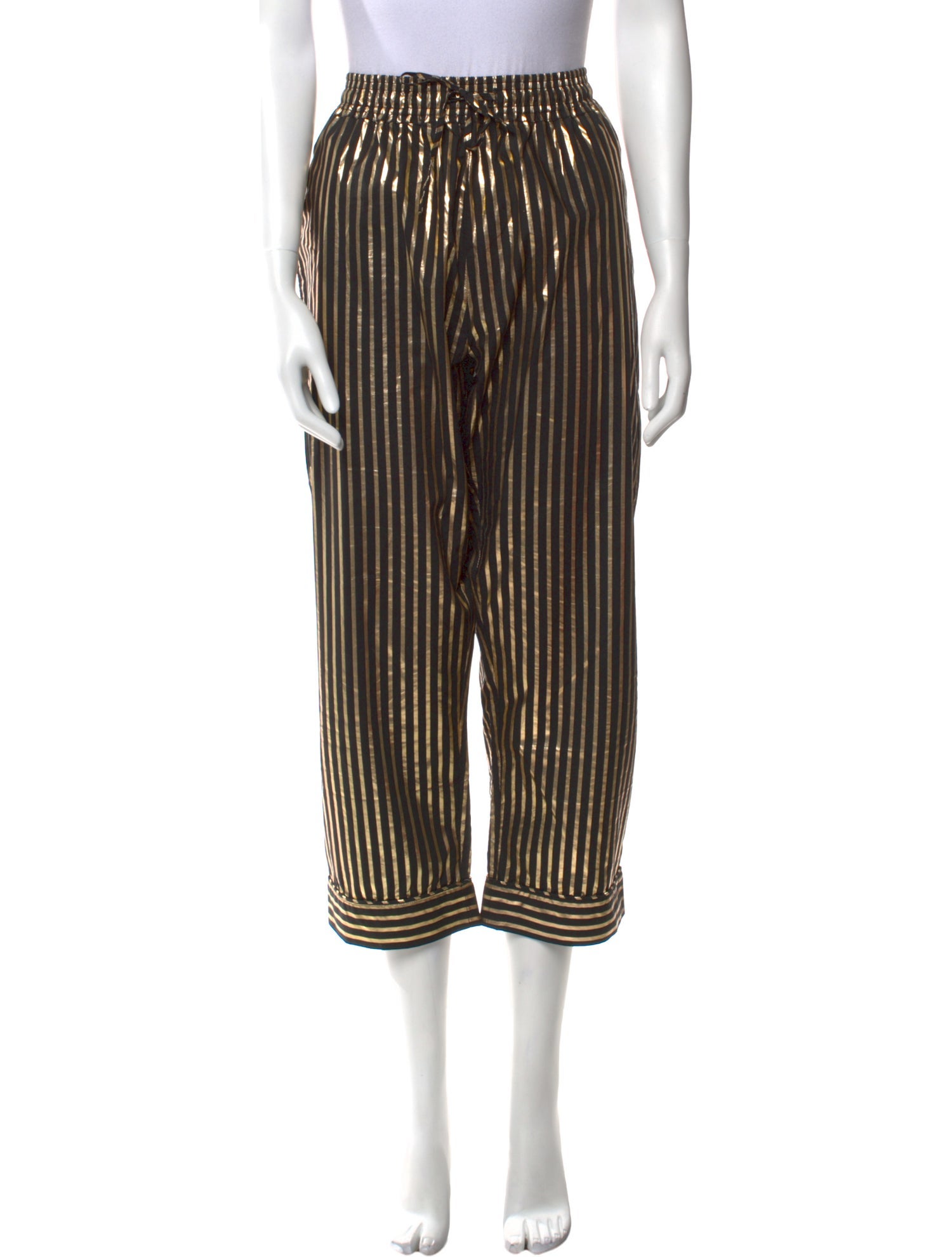 Buru Striped Straight Leg Pants