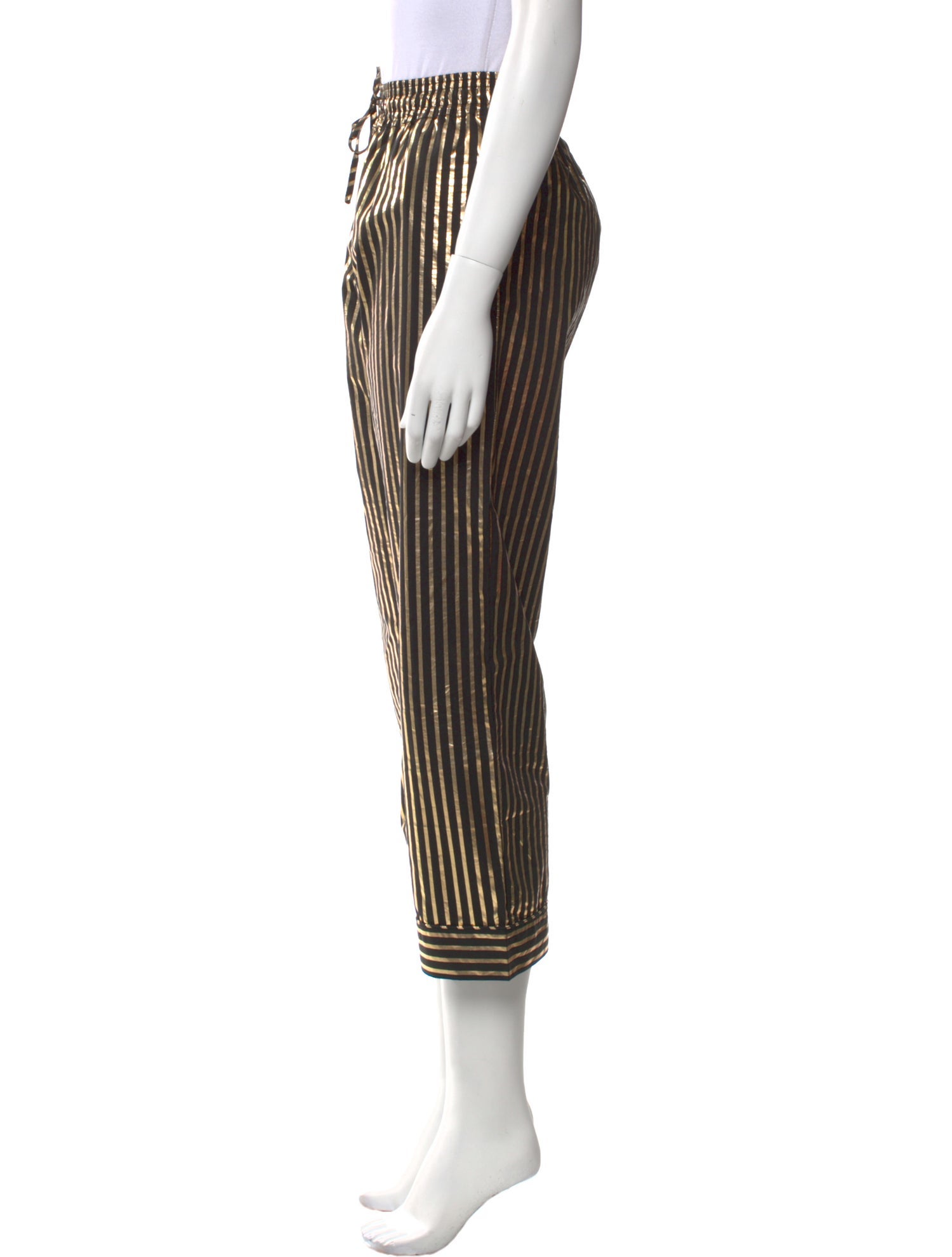 Buru Striped Straight Leg Pants