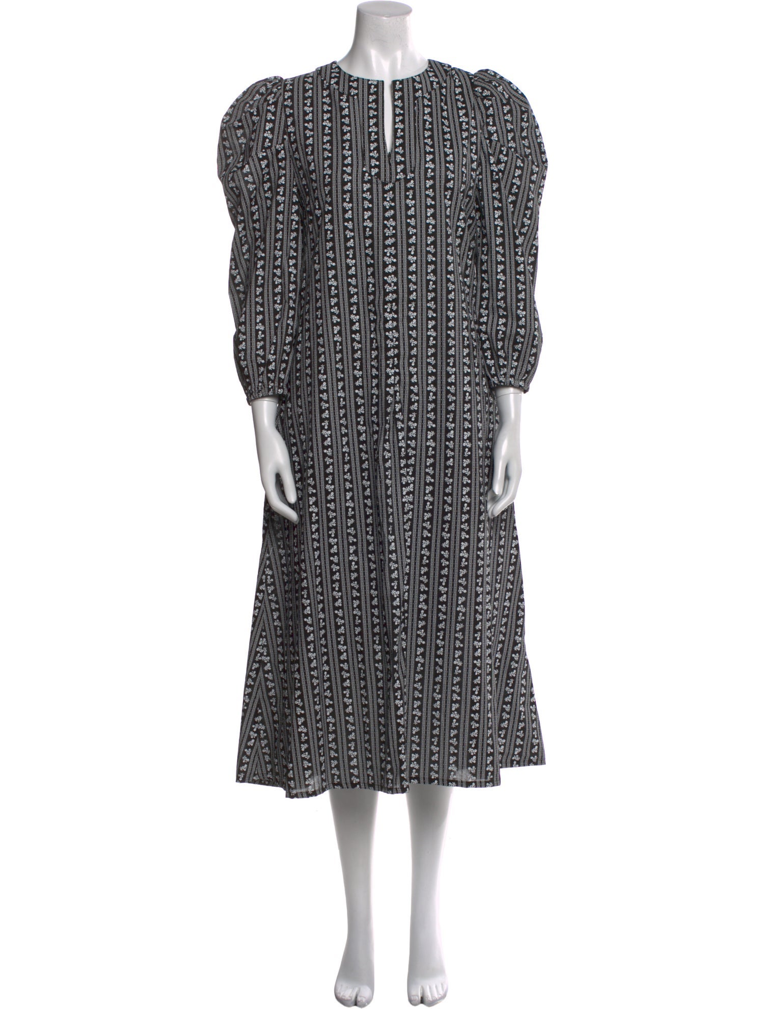 Buru Printed Long Dress