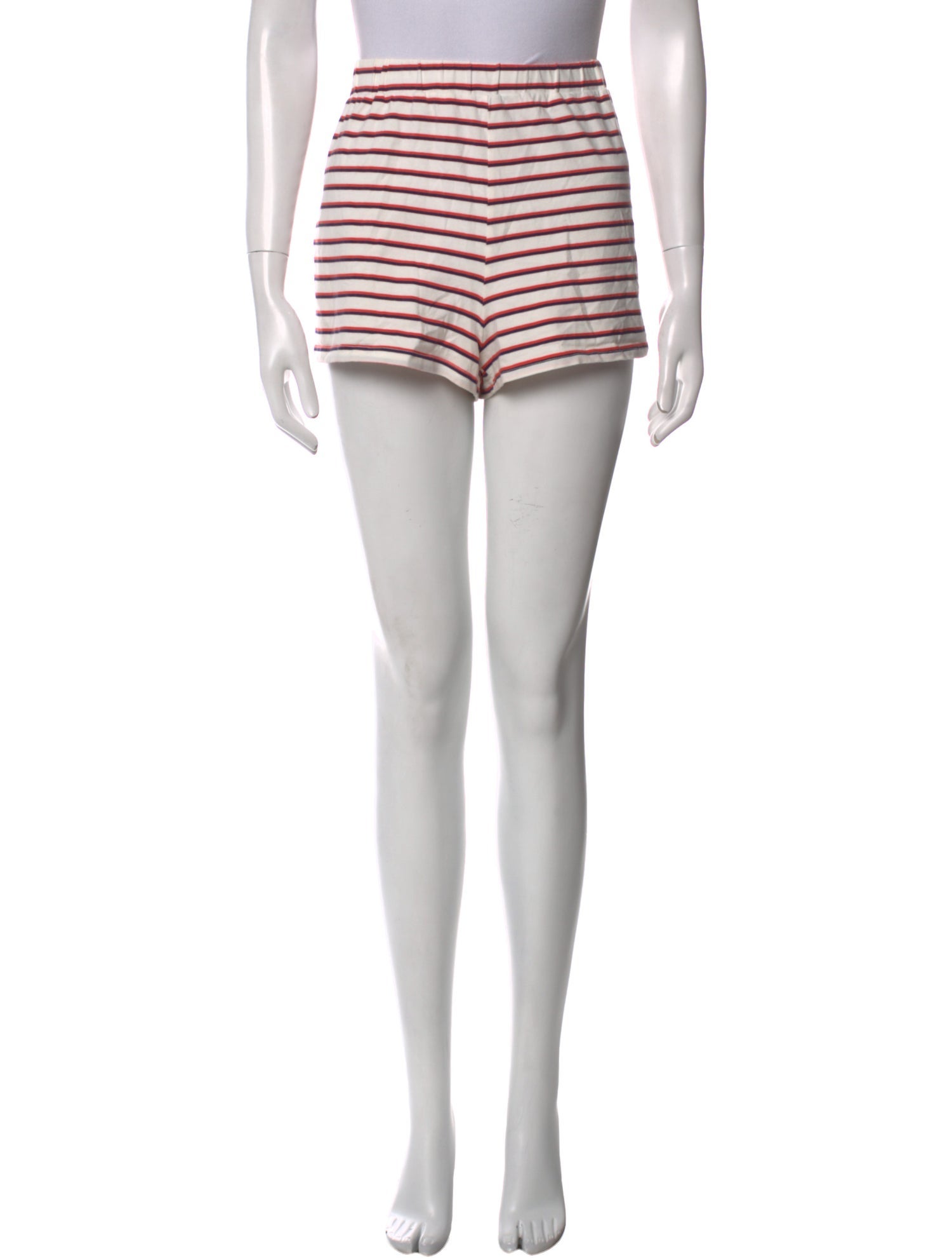 Buru Striped Mini Shorts