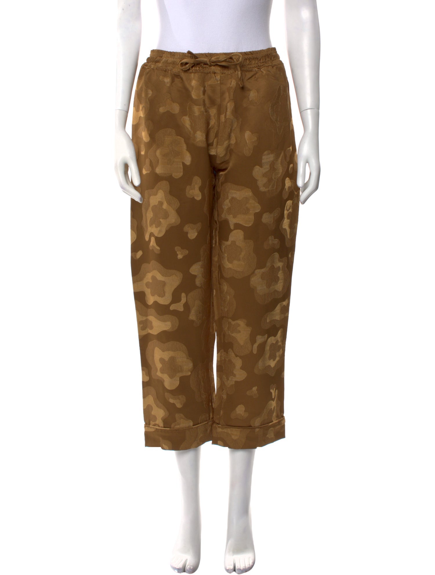 Buru Printed Straight Leg Pants w/ Tags