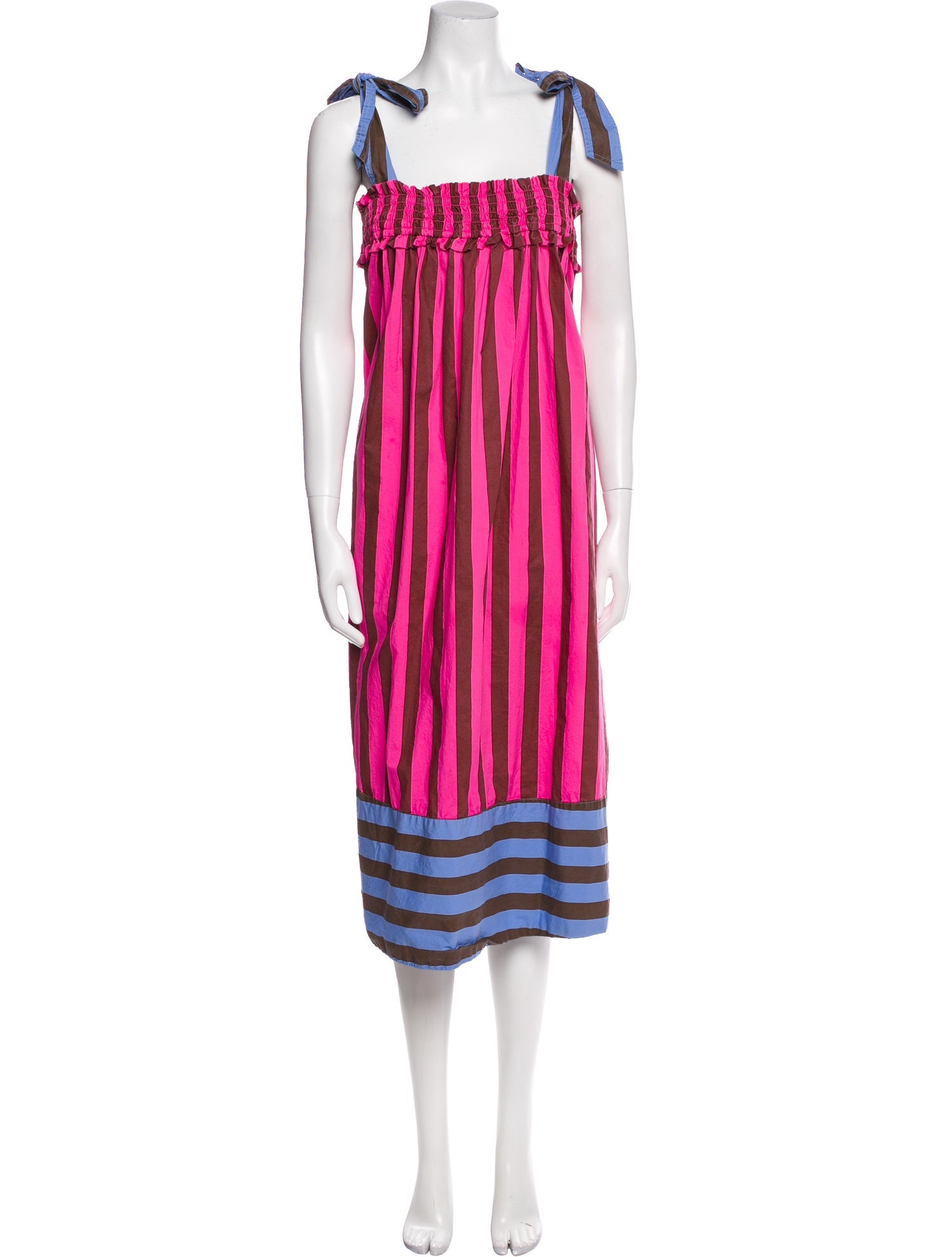 Buru Striped Long Dress