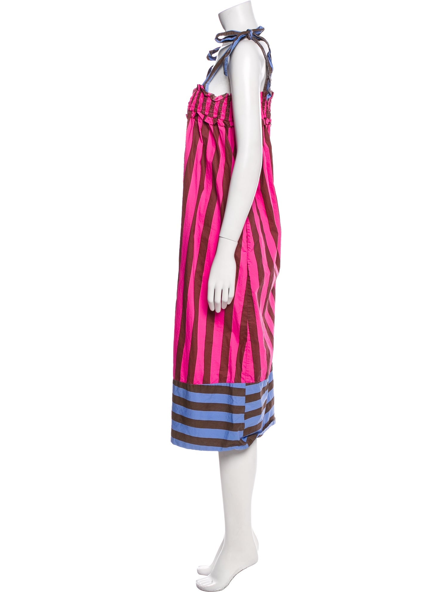 Buru Striped Long Dress