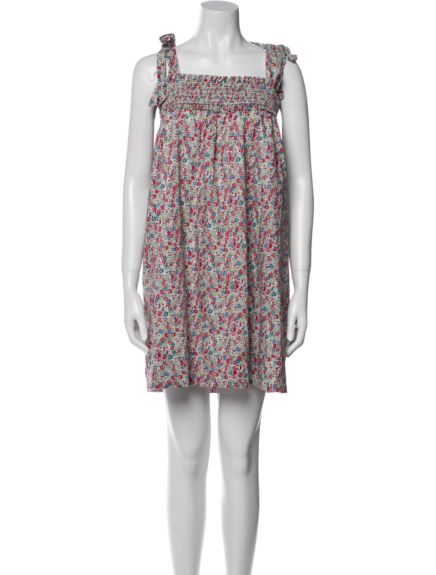 Sea New York Floral Print Mini Dress