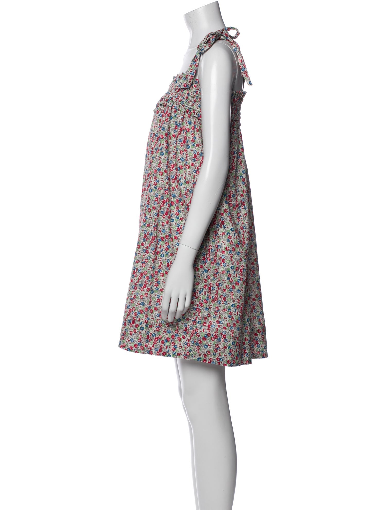 Sea New York Floral Print Mini Dress