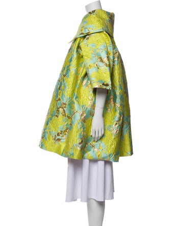 Buru Floral Print Coat