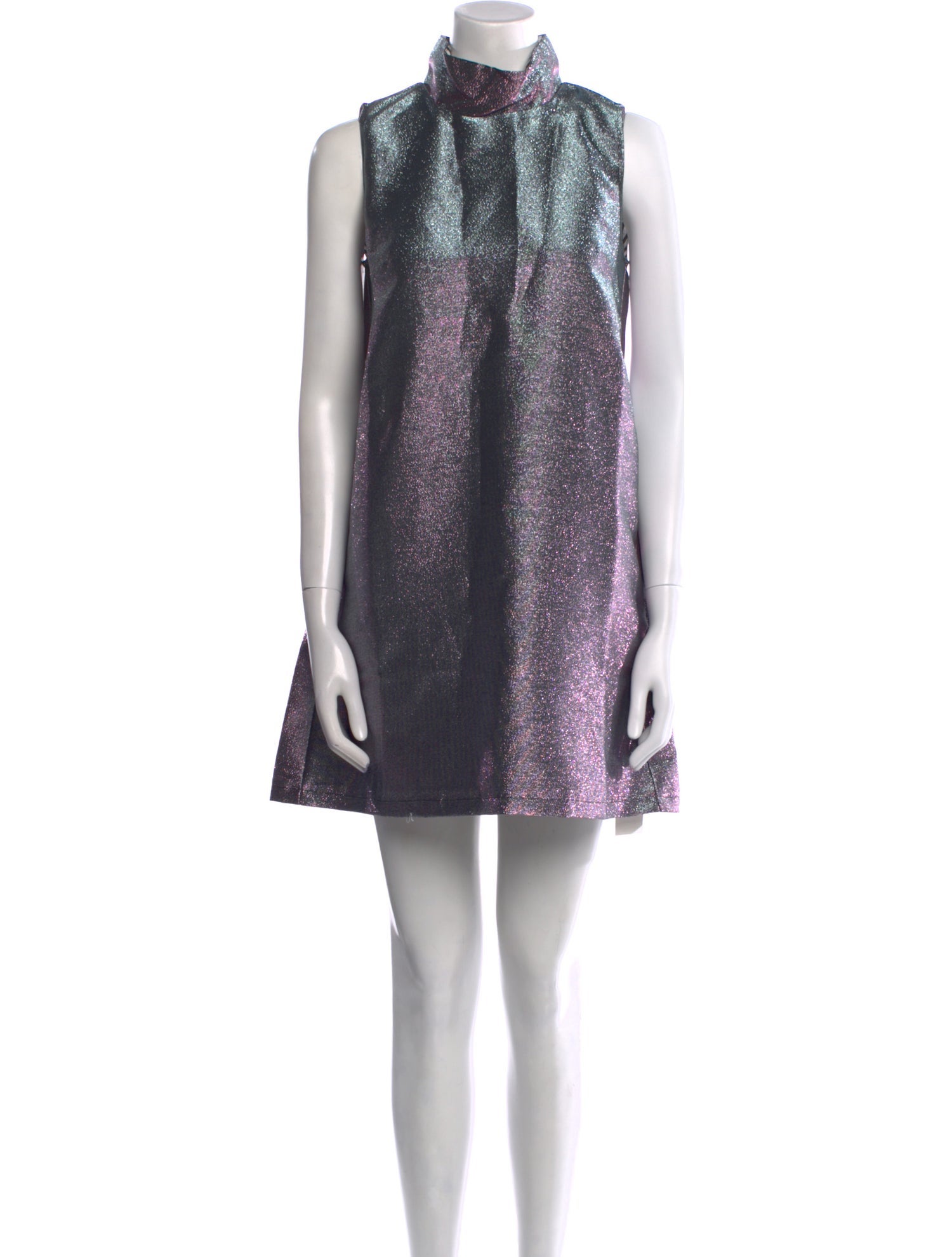 Buru Printed Mini Dress w/ Tags
