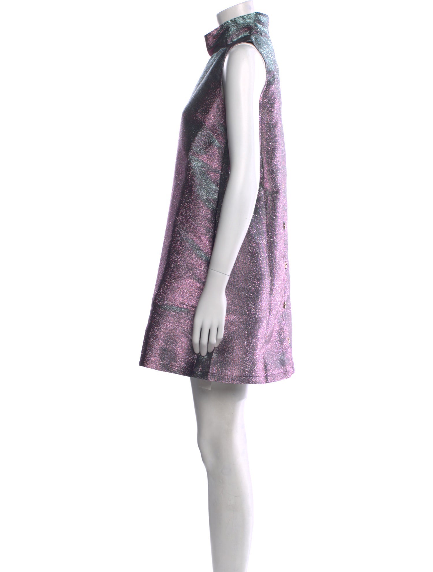 Buru Printed Mini Dress w/ Tags