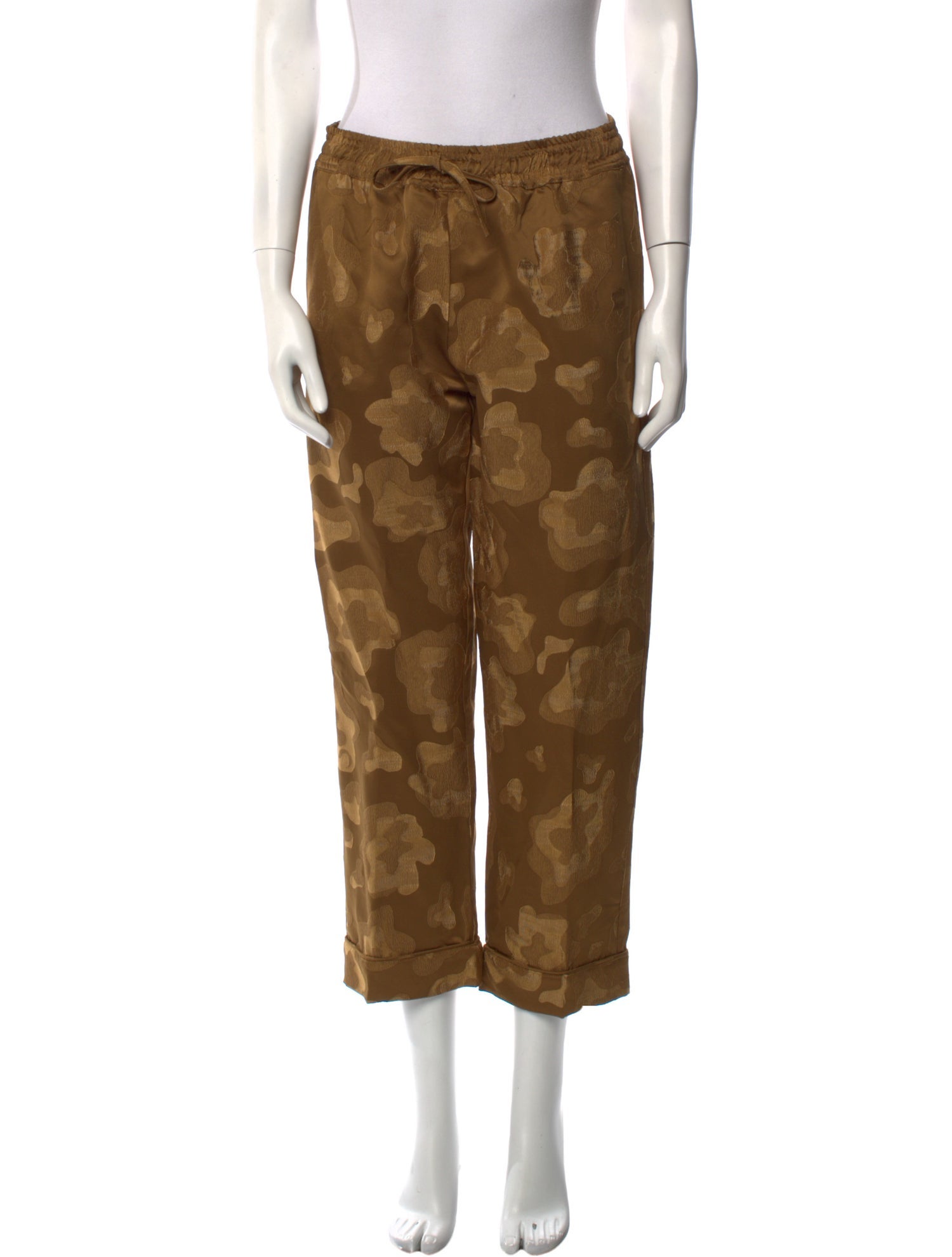 Buru Printed Straight Leg Pants