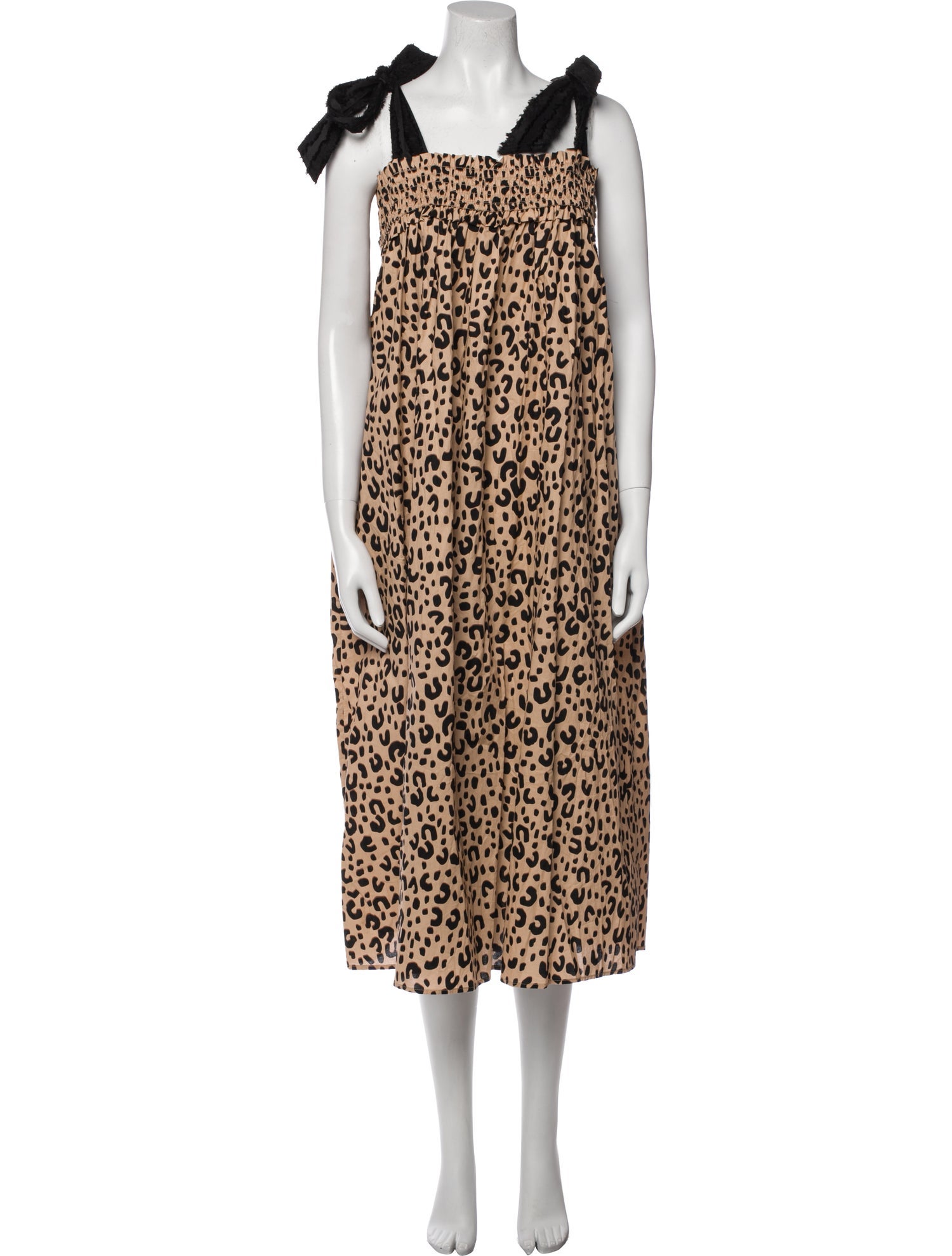 Buru Animal Print Long Dress w/ Tags