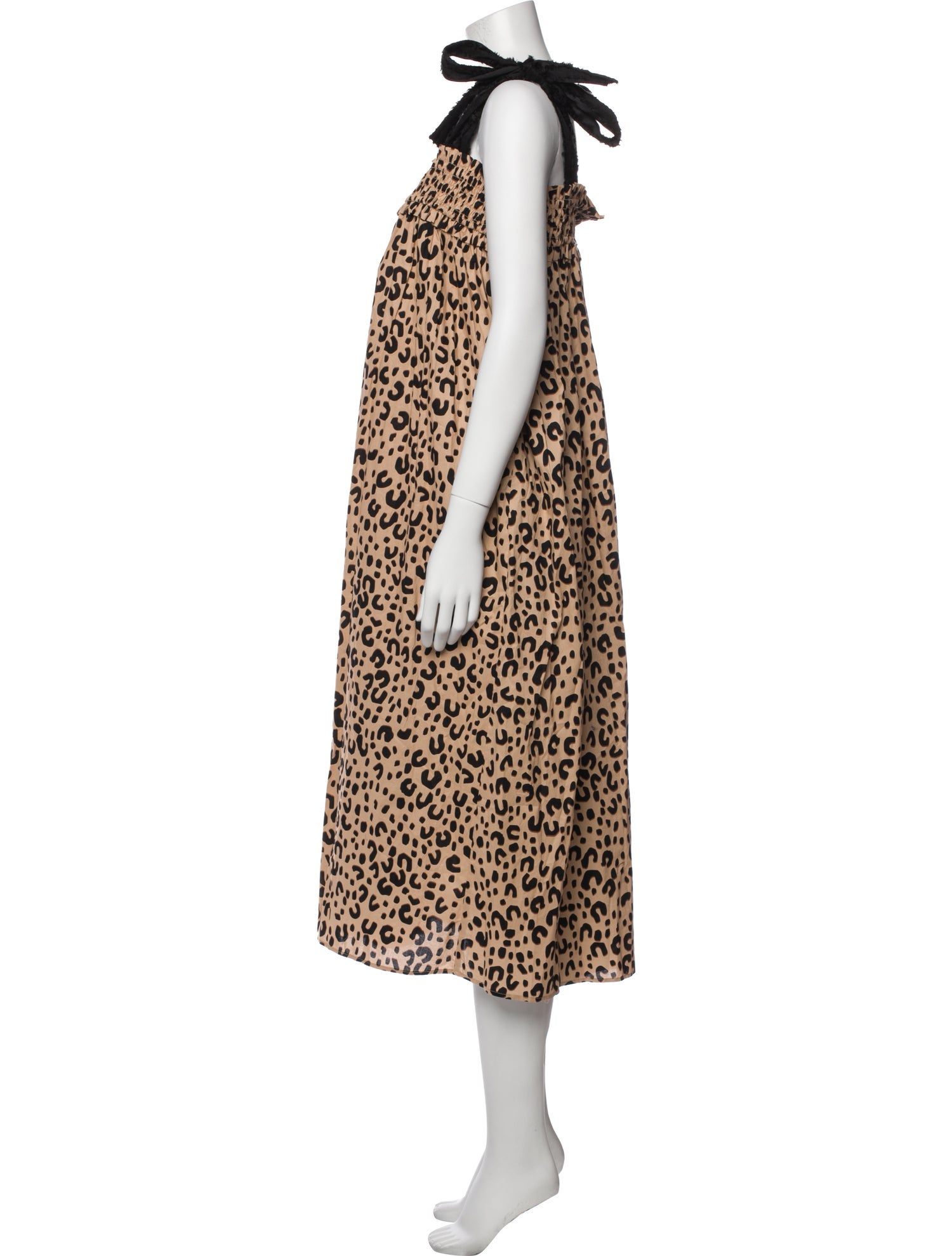 Buru Animal Print Long Dress w/ Tags