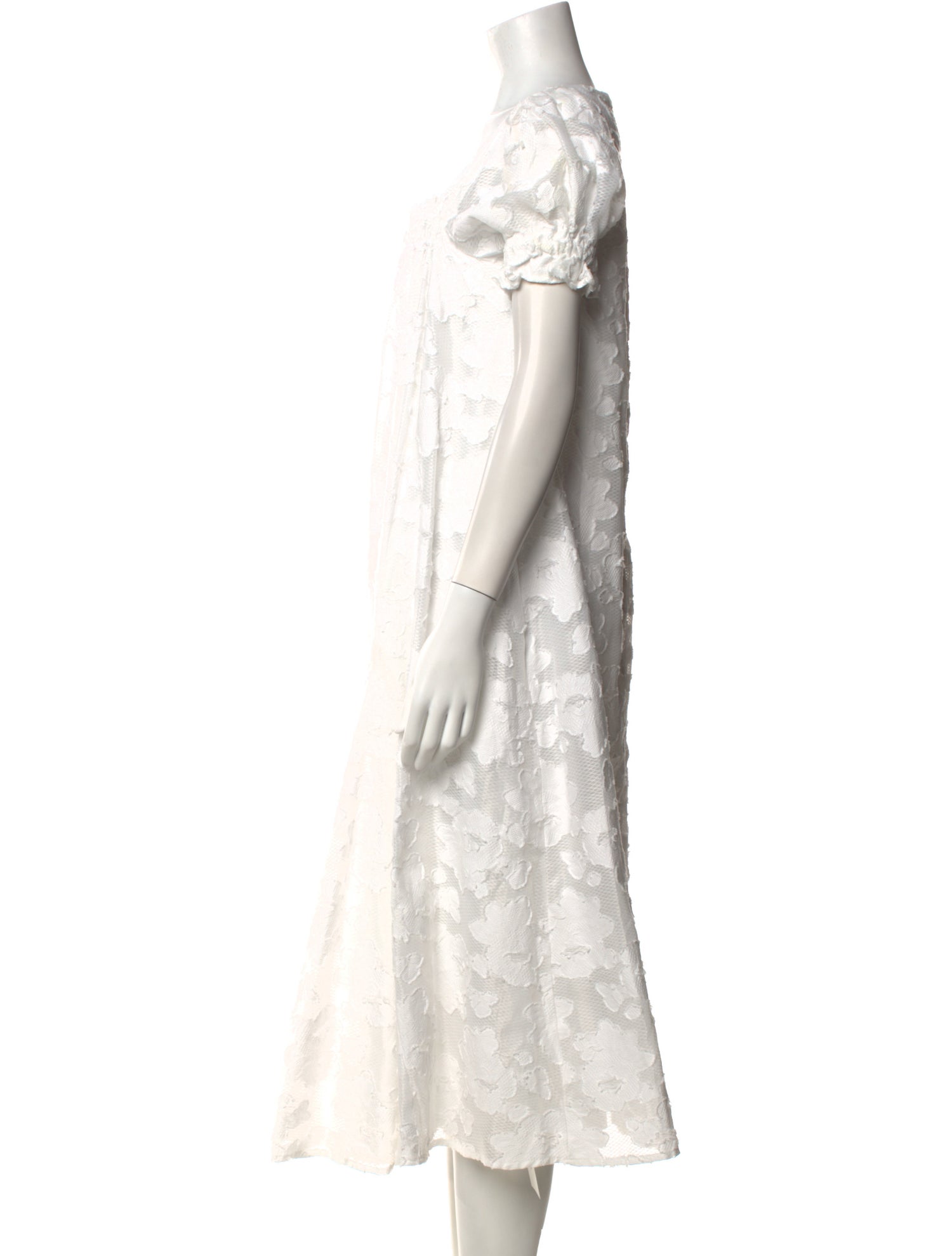 Buru Patterned Midi Length Dress