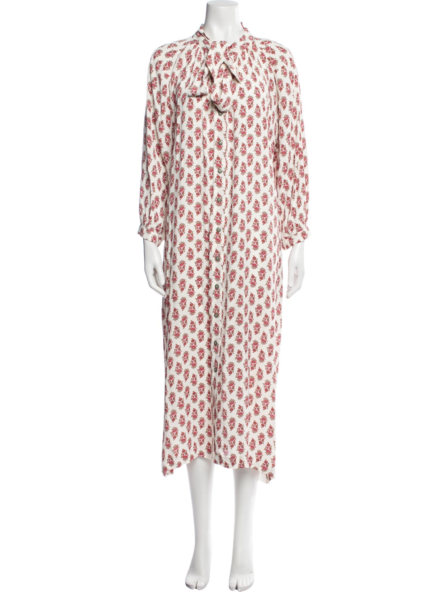 Buru Floral Print Long Dress