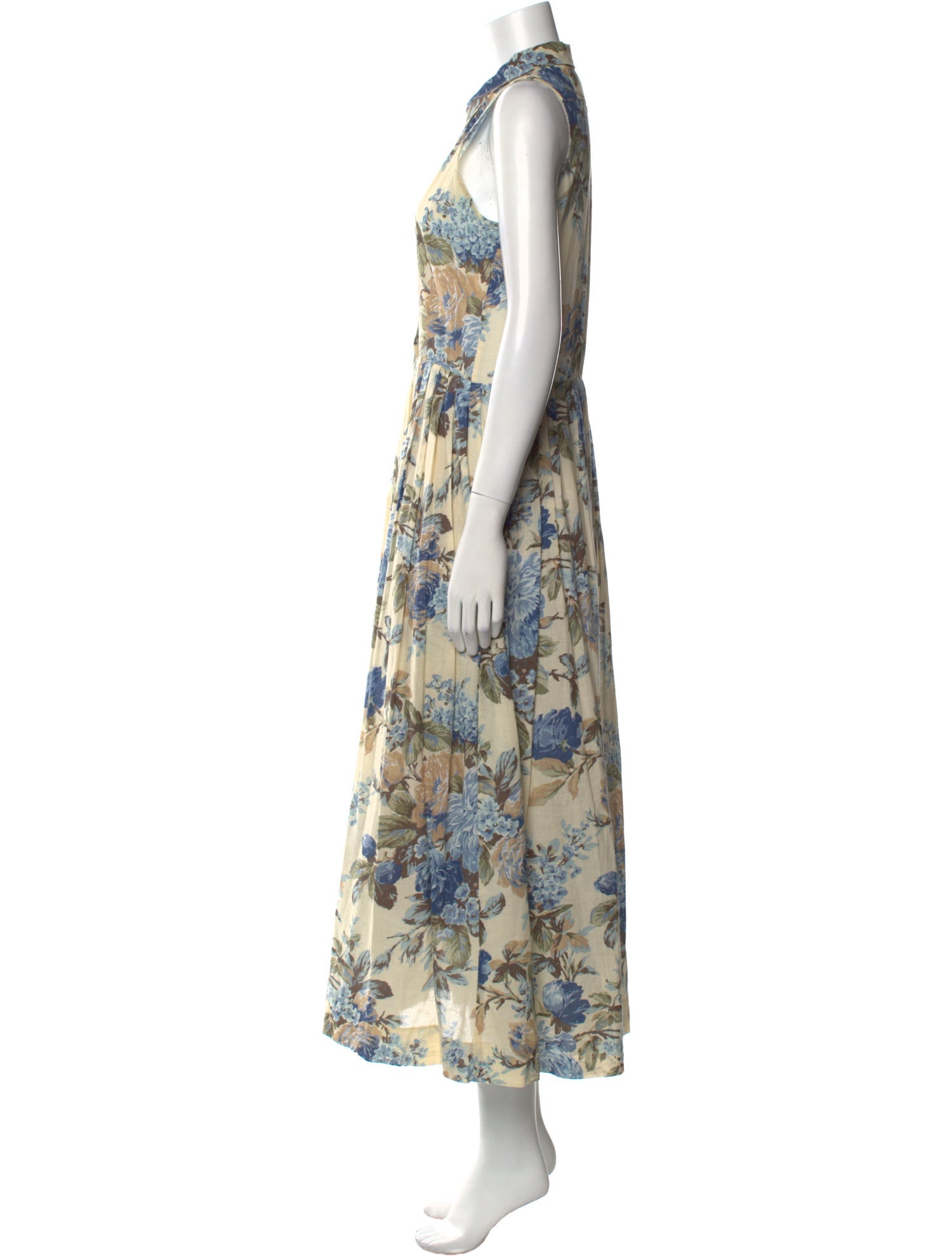 Buru Floral Print Long Dress