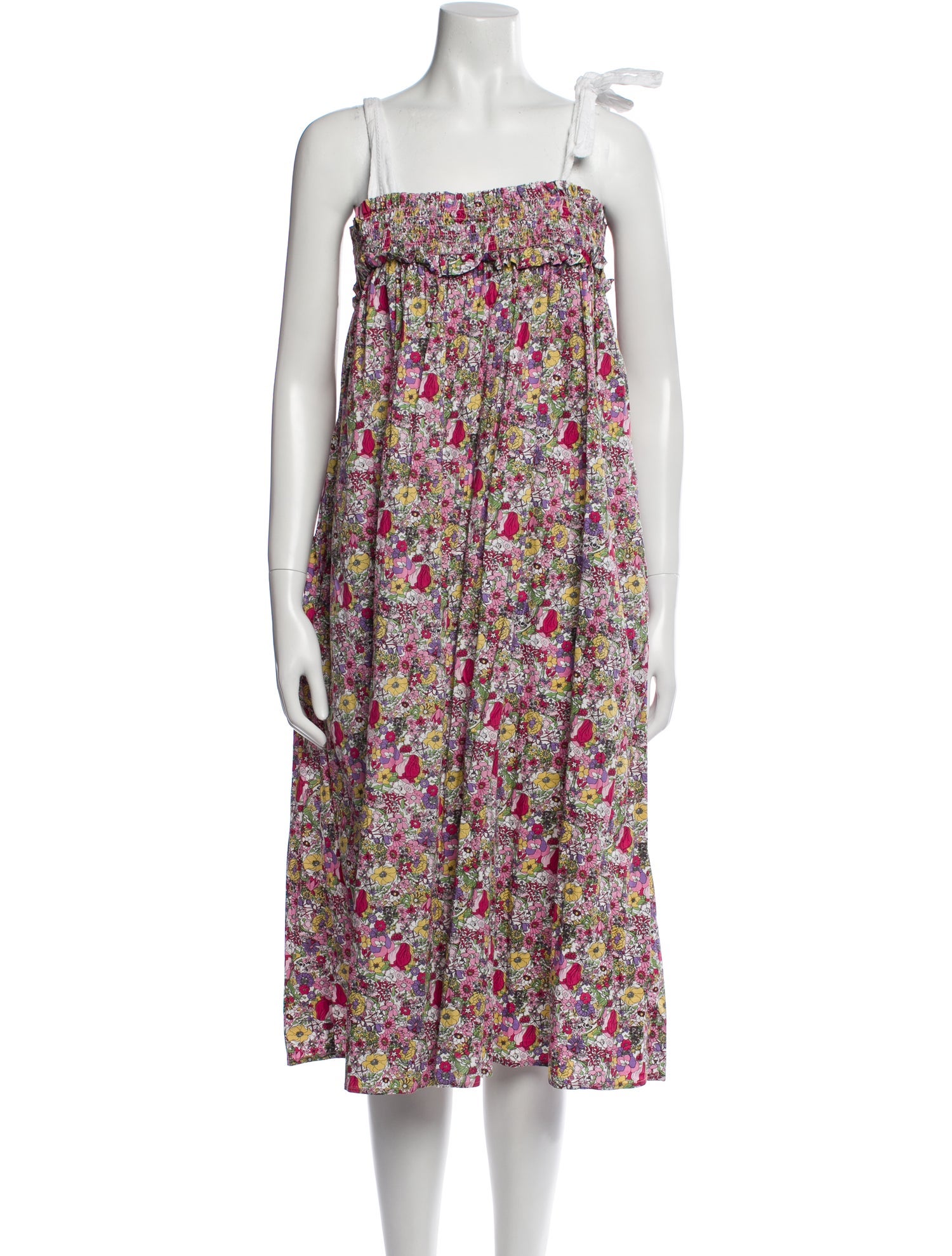 Buru Floral Print Long Dress