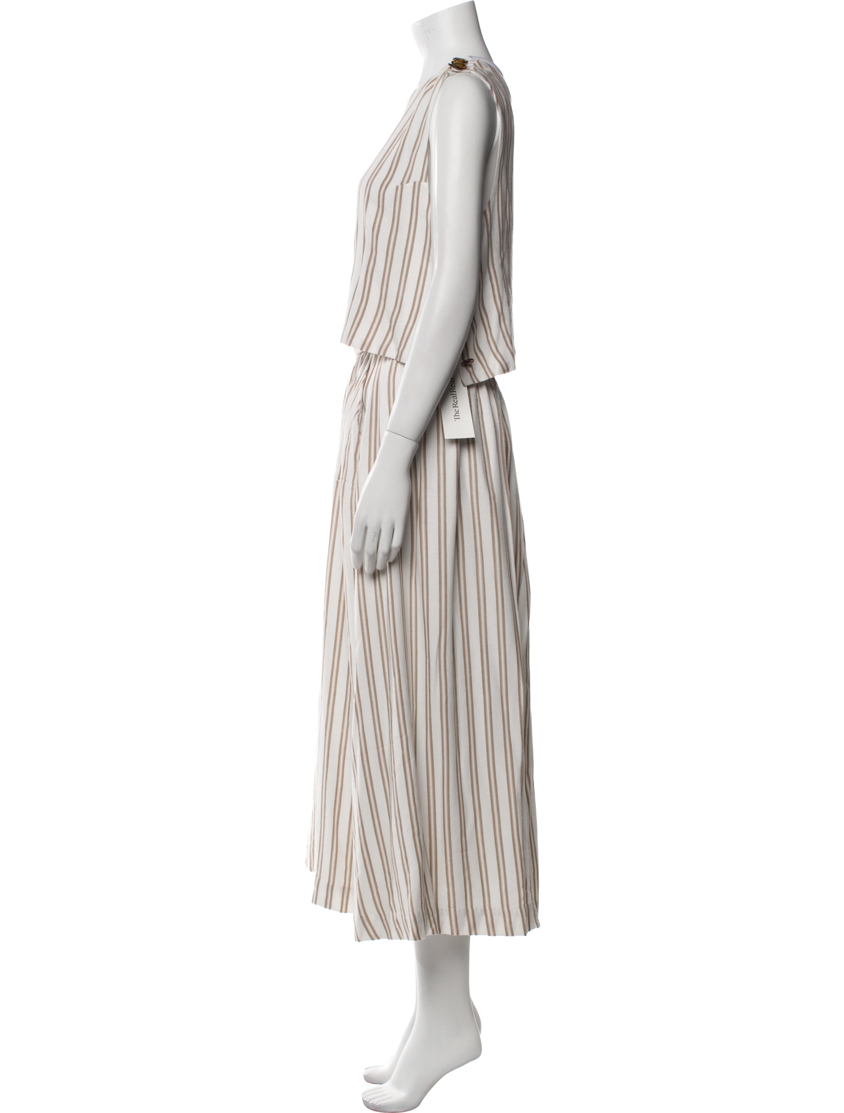 Buru Striped Skirt Set