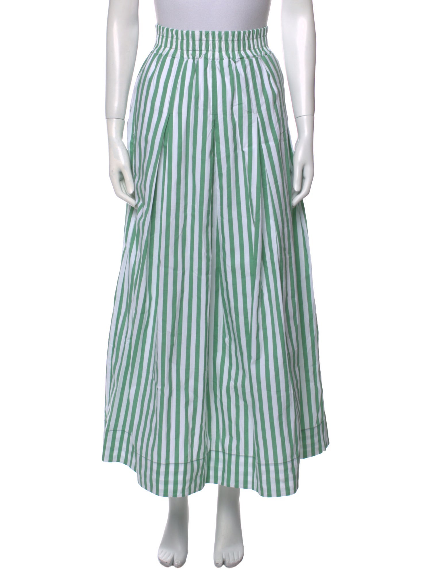 Buru Striped Long Skirt
