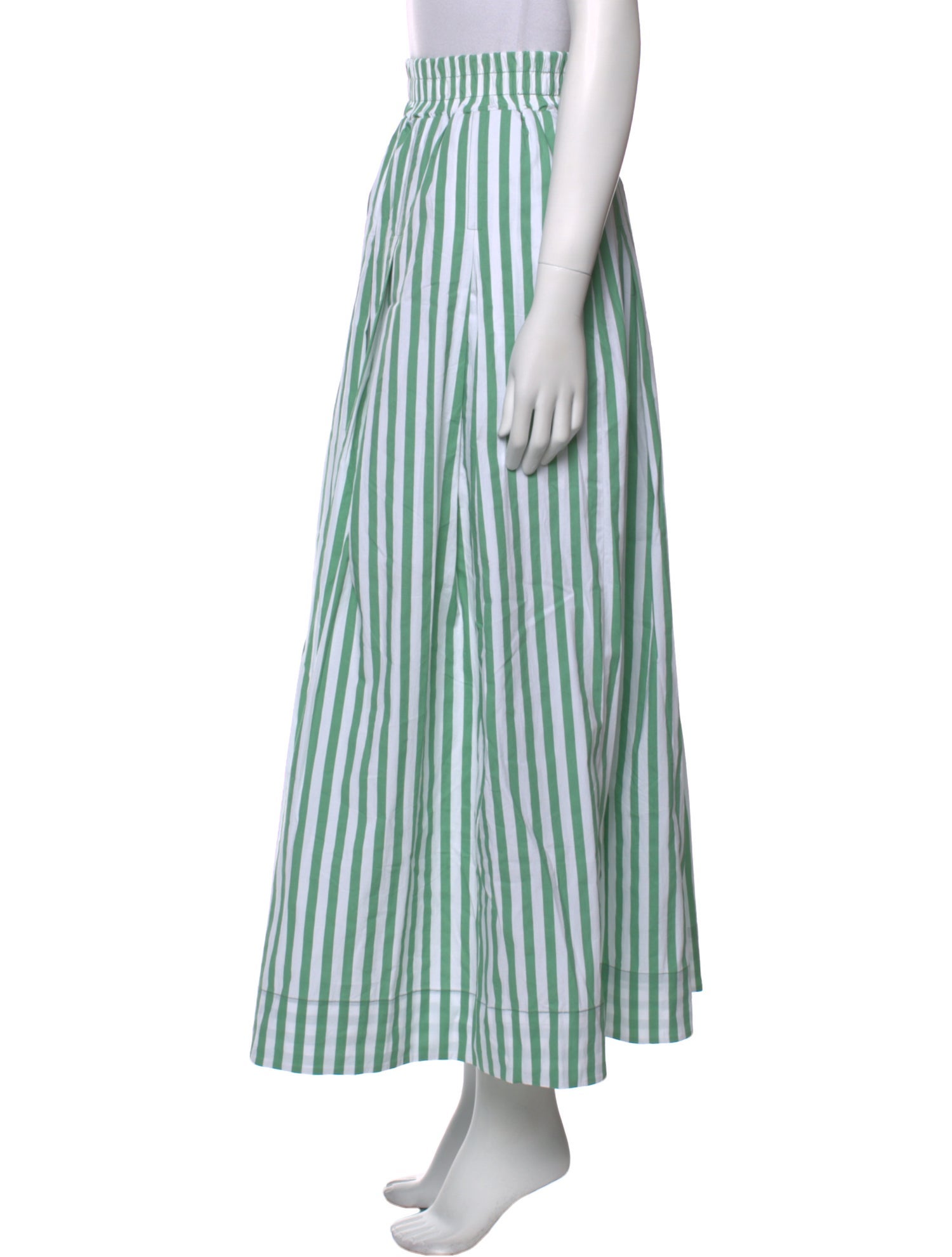 Buru Striped Long Skirt