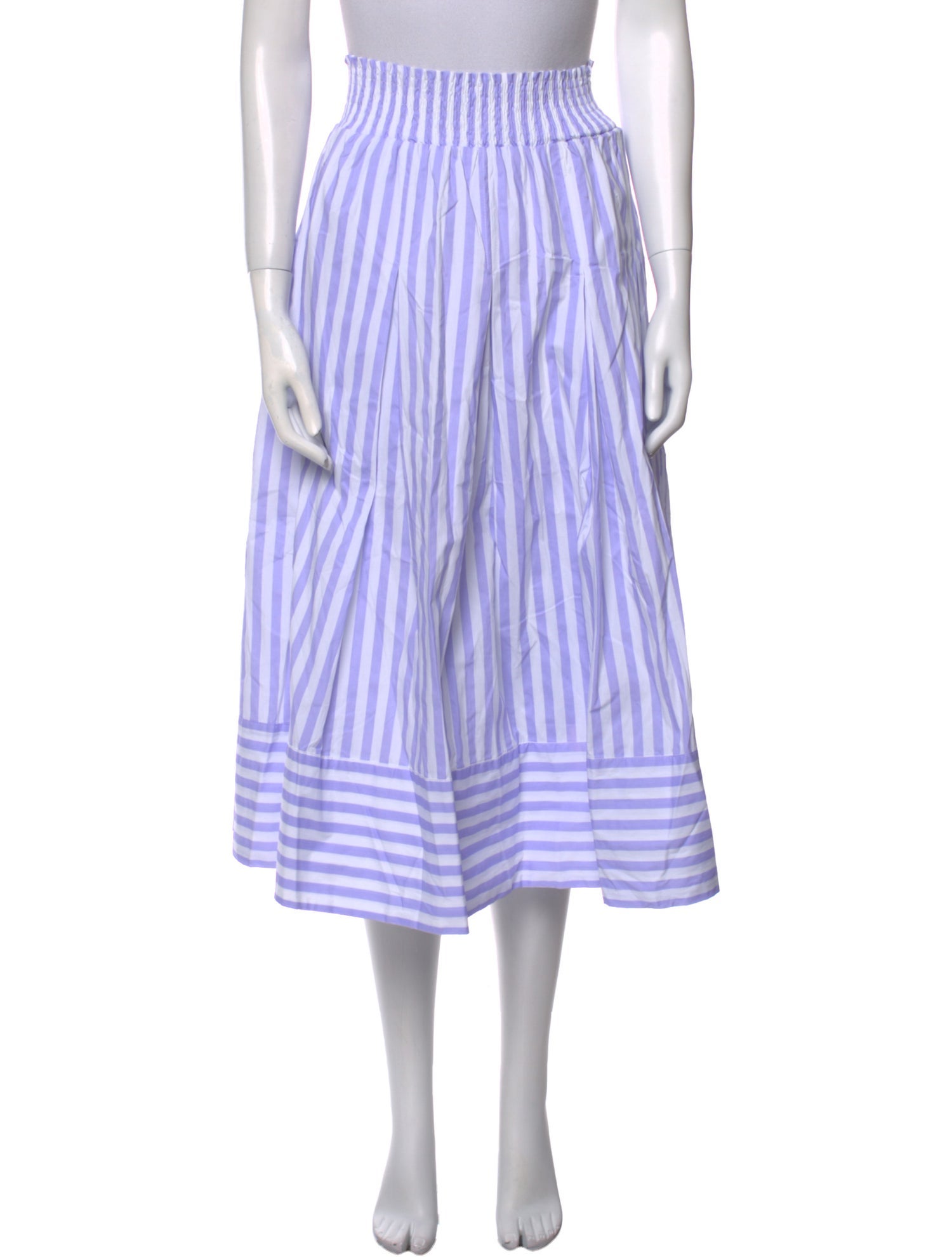 Buru Striped Knee-Length Skirt w/ Tags