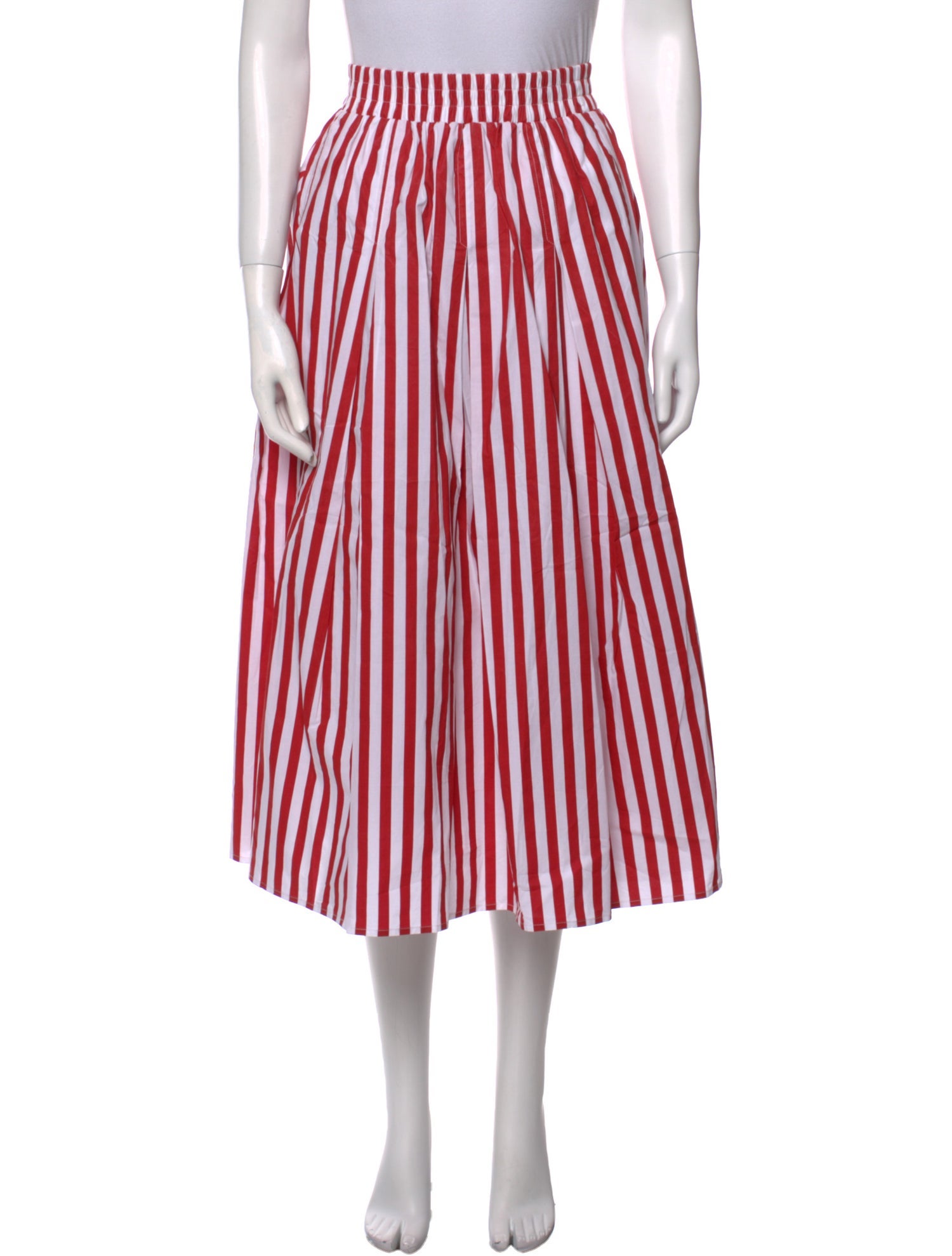 Buru Linen Midi Length Skirt