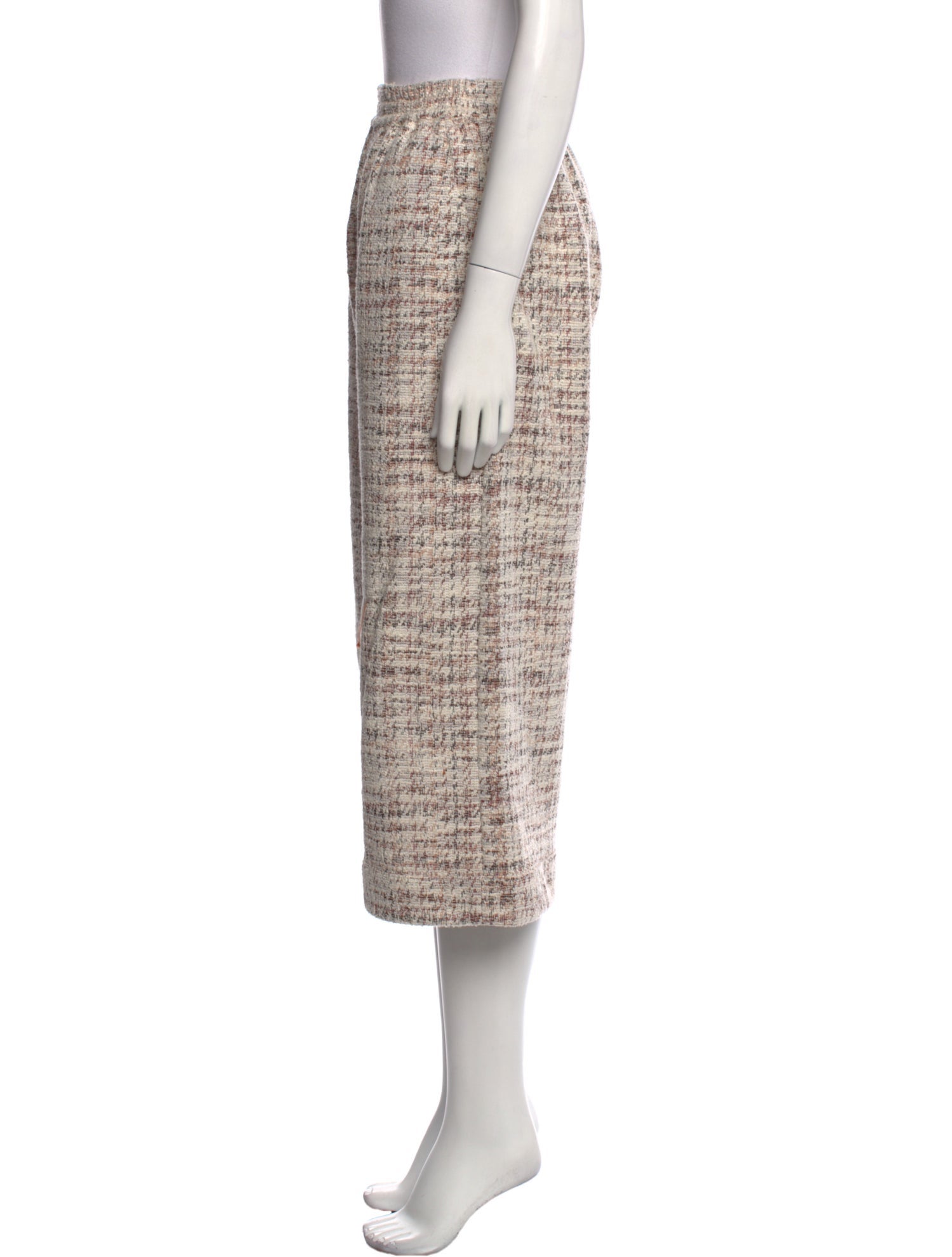 Buru Tweed Wide Leg Pants