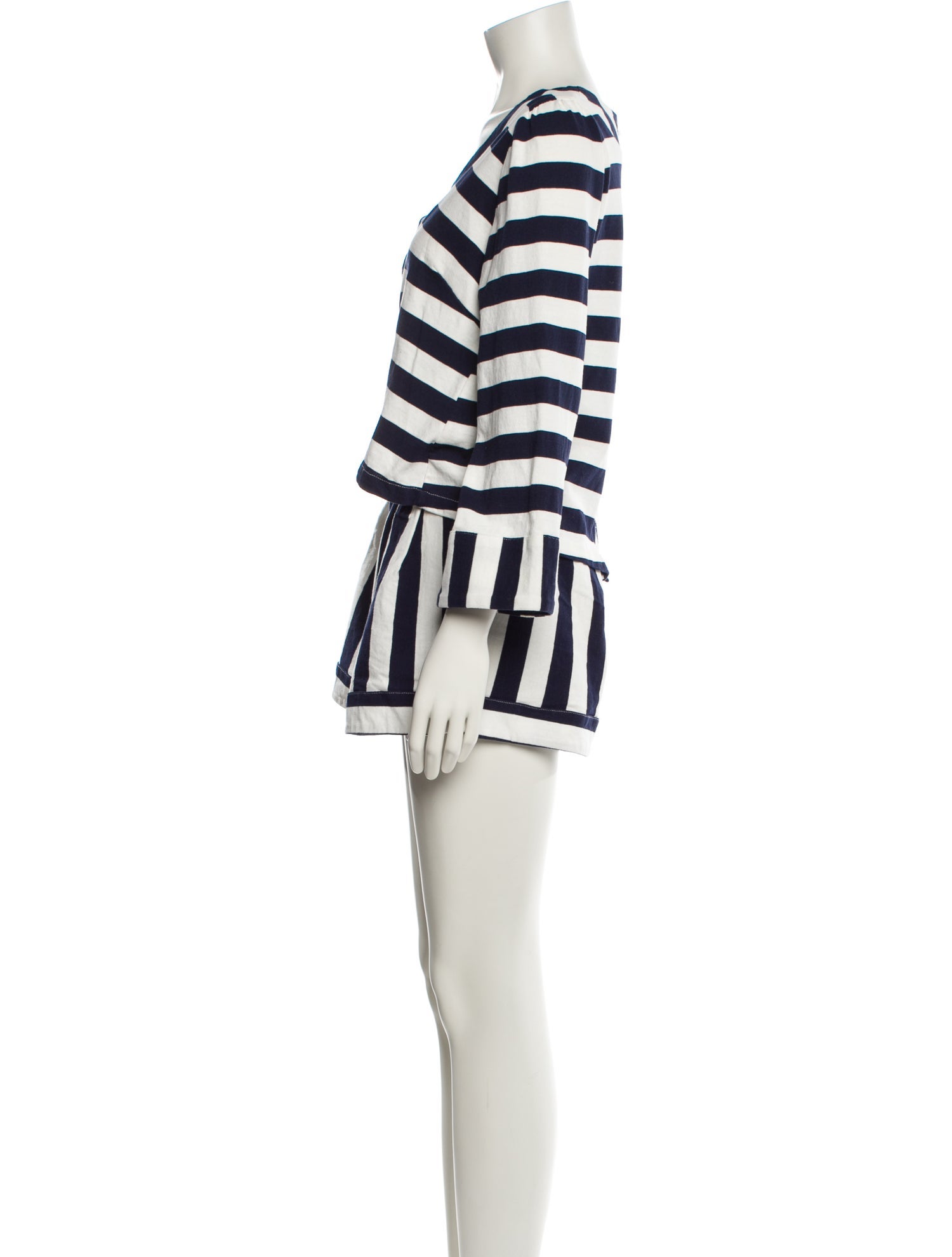 Buru Striped Short Set