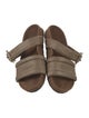 Bettina Vermillon Raffia Slides
