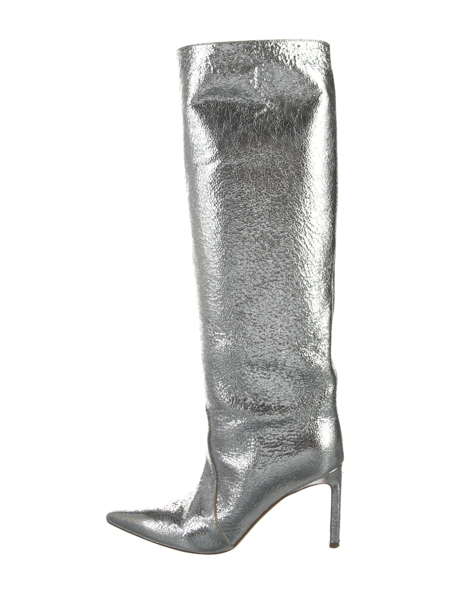 Bettina Vermillon Leather Boots