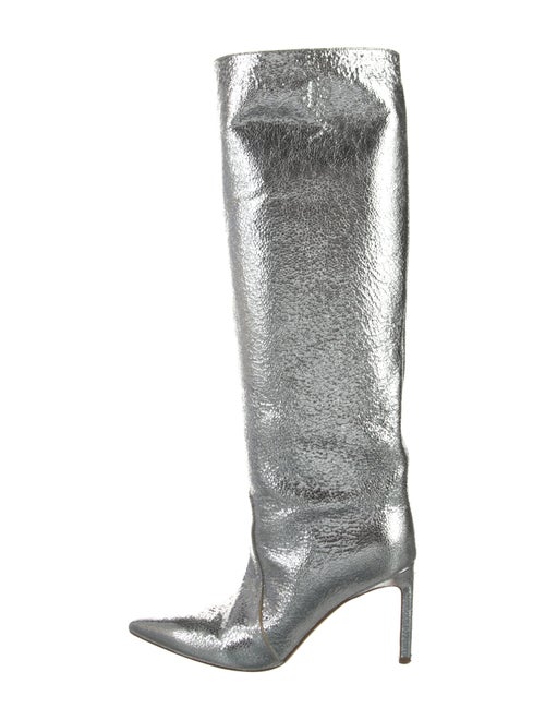 Bettina Vermillon Leather Boots