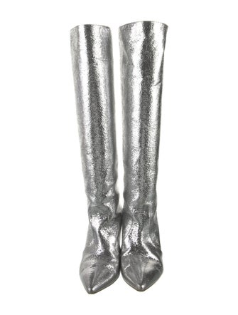 Bettina Vermillon Leather Boots