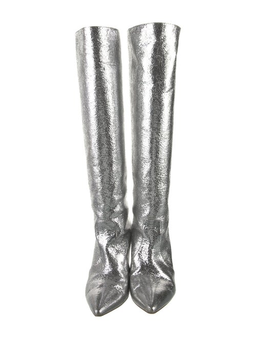 Bettina Vermillon Leather Boots