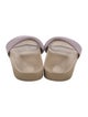 Beatrice Valenzuela Leather Slides