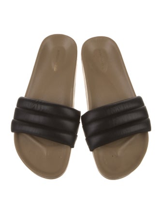 Beatrice Valenzuela Leather Slides