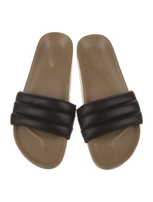 Beatrice Valenzuela Leather Slides