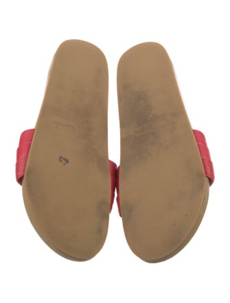 Beatrice Valenzuela Leather Slides