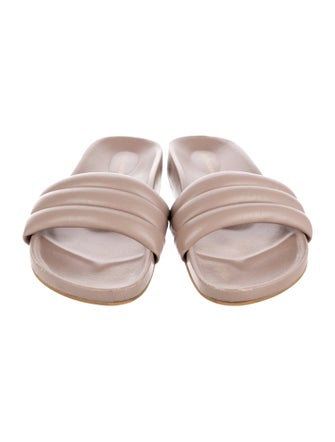 Beatrice Valenzuela Leather Slides