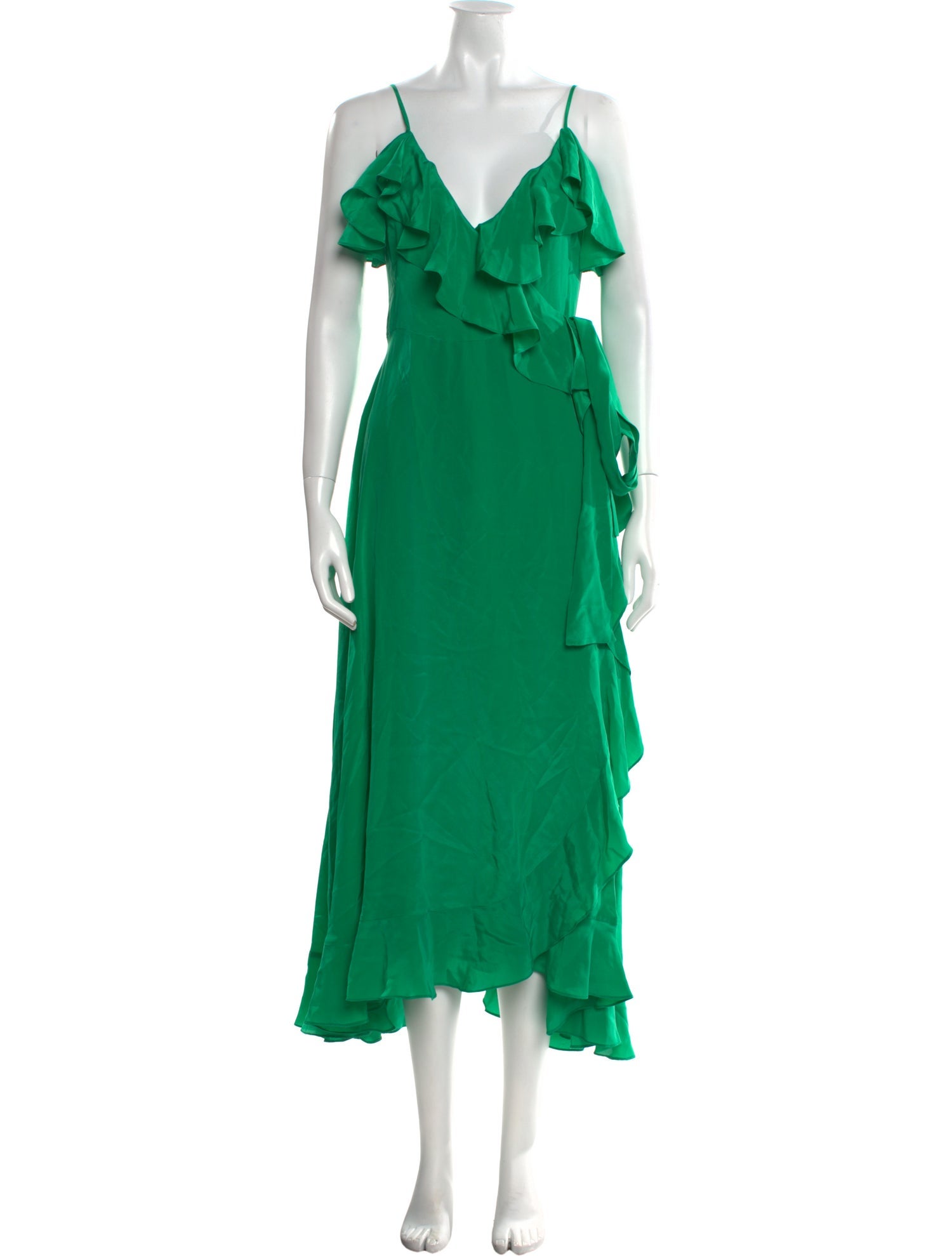 Beatrice Valenzuela Silk Long Dress