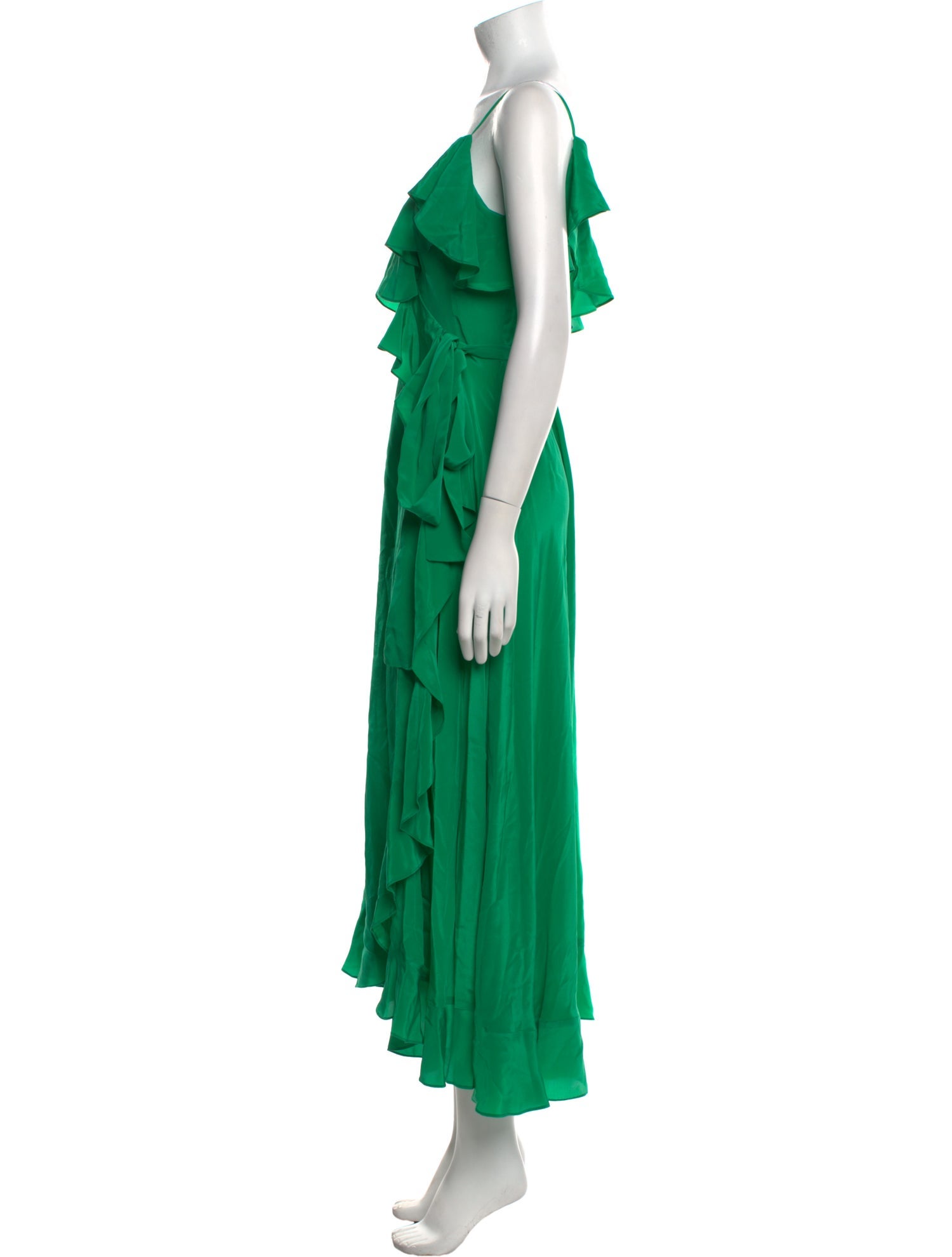 Beatrice Valenzuela Silk Long Dress