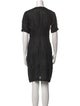 Beatrice Valenzuela Linen Knee-Length Dress