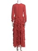 Beatrice Valenzuela Silk Long Dress