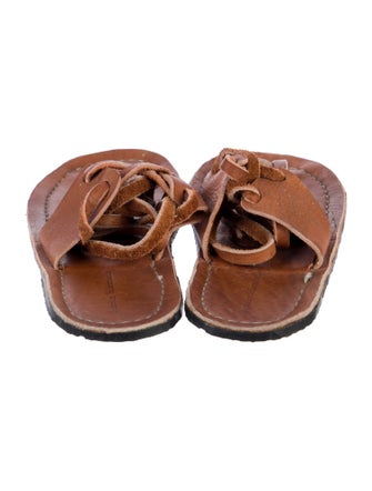 Beatrice Valenzuela Leather Gladiator Sandals