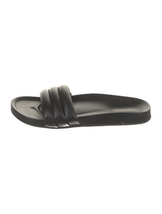Beatrice Valenzuela Leather Slides